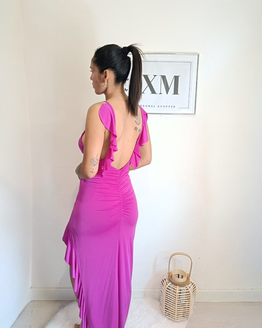 VESTIDO VOLANTÉ